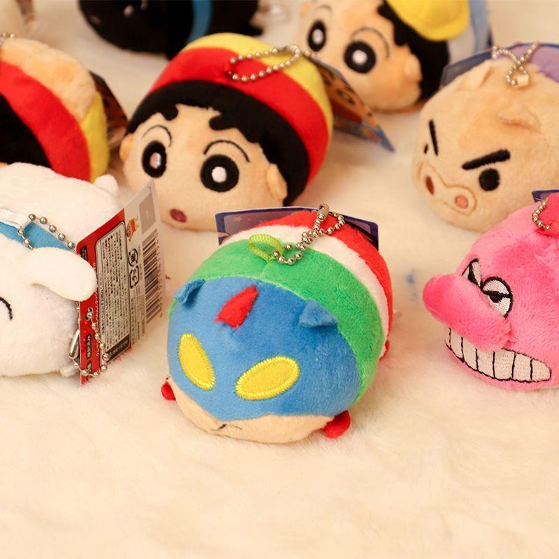 Niedlicher Buntstift kleine neue Plüschtierpuppe kleine weiße Puppe linke Tür dickes Wurfkissen Geburtstagsgeschenk für Mädchen