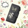 Butterfly Tiger Elephant Pattern Women's Long Wallet Multi - functional Portable Snap Button Coin Purse Birthday Gift Daily Commute Fun Design