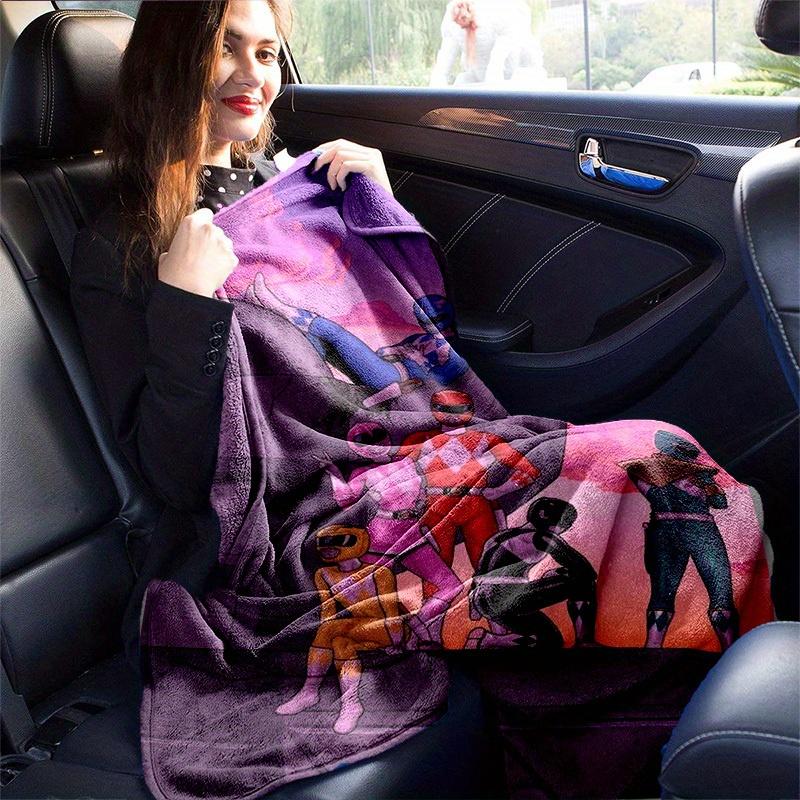 1pcPower Rangers Soft Comfortable Blanket - Perfect for Home Decor, All Seasons, and a Thoughtful Gift IdeaA043031m