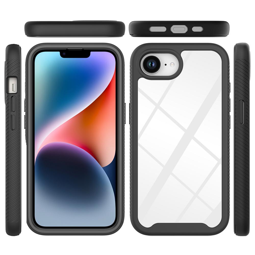 For iPhone 16e Case Anti Drop 2 in 1 PC + TPU Phone Cover