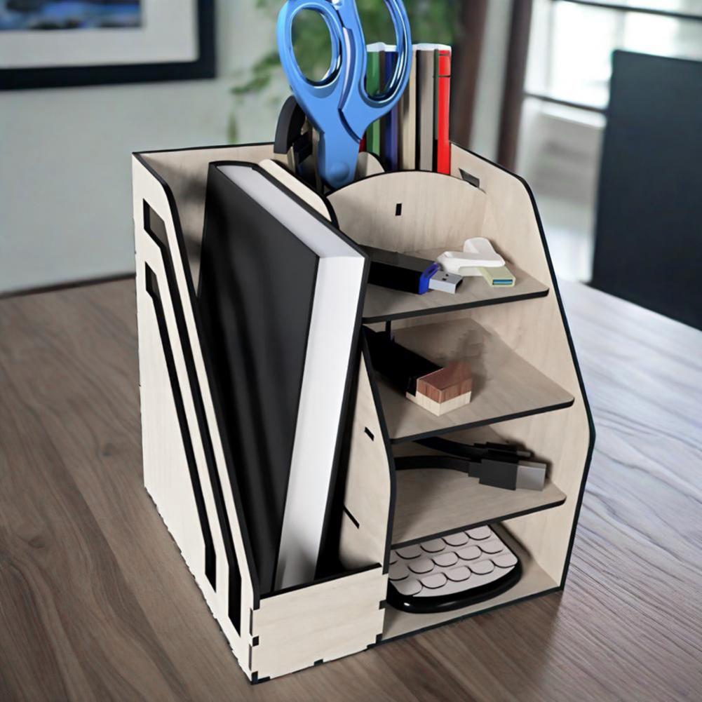 Capacity Magazine Holder Storage Rack for Office Capacity Storage Rack for Magazines Document Organizer with Multi for Cookbooks