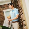 Tommy Hilfiger Green Field Style Sports Embroidered Trim Short Sleeve Polo Shirt Men tops MW0MW43871