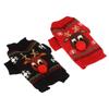 Dog Snow Sweaters Thickening New Year Christmas Dog Holiday Sweaters Dogs Clothes Xmas Decorations for Small Medium Dogs