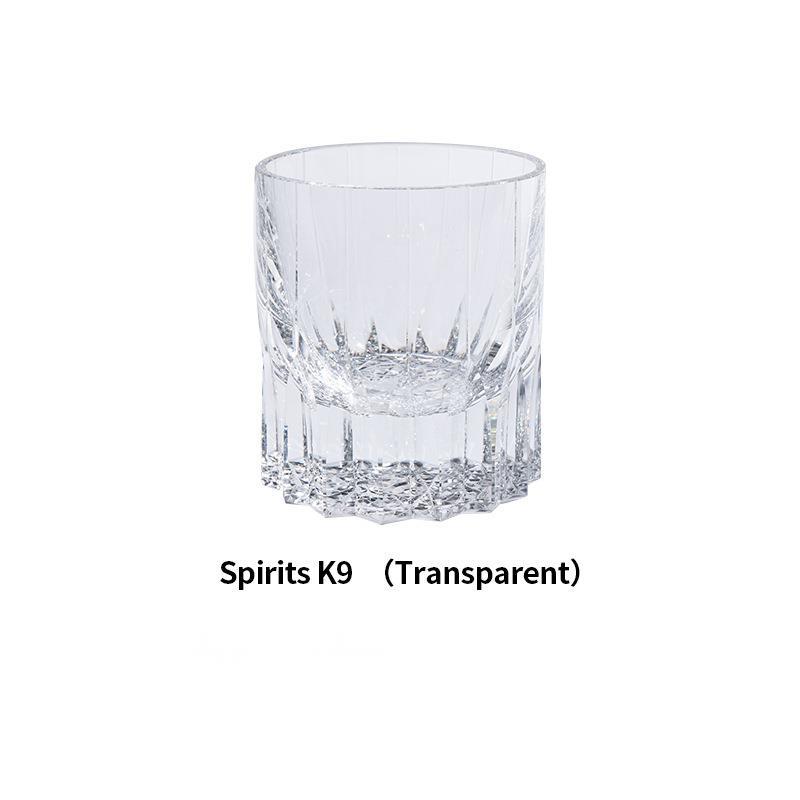 

Хрустальный стакан для виски K9 Роскошная королевская посуда Бокал для вина Ручная резьба Яркий астеризм Снифтер для коньяка Бокал для бренди Виски 200ml