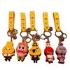 Cartoon Pirate SpongeBob & Patrick Keychain Set - Cute Couple Christmas Gift