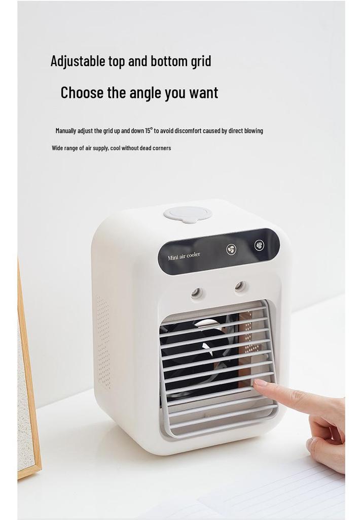 Portable Mini Air Cooler & Spray Fan