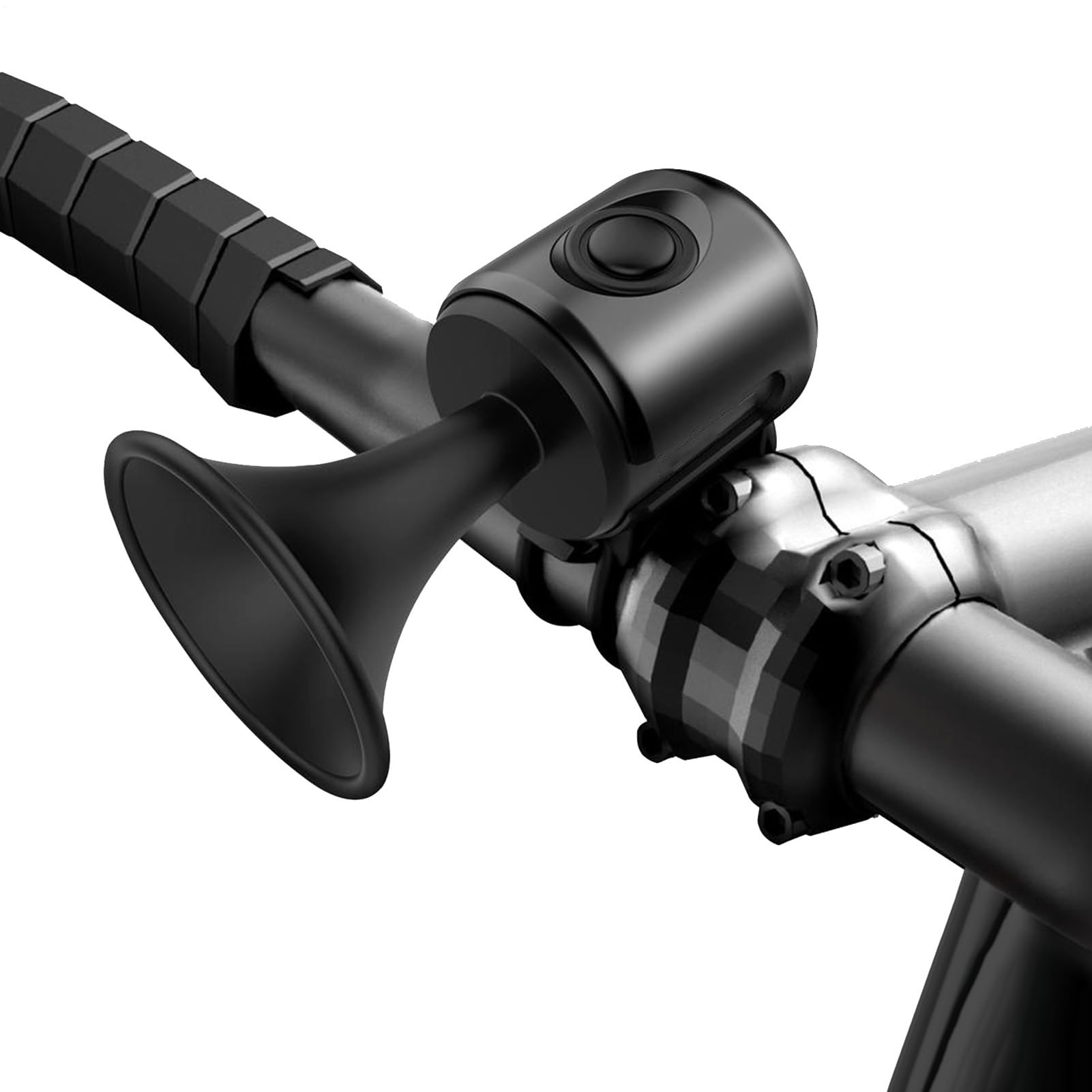 Bike Horn, Scooter Horn, Electric Bicycle Bell for Life, Lightweight, Loud Refreshing Tone, IPX4 See description