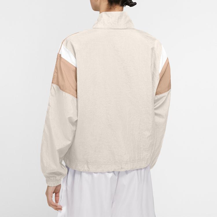 Nike Sportswear Heritage Woven Jacket Women Jacket Pale-Ivory CJ2362-110