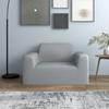 Day and Night - Day and Night Elastic Armchair Cover Polyester Jersey Gray