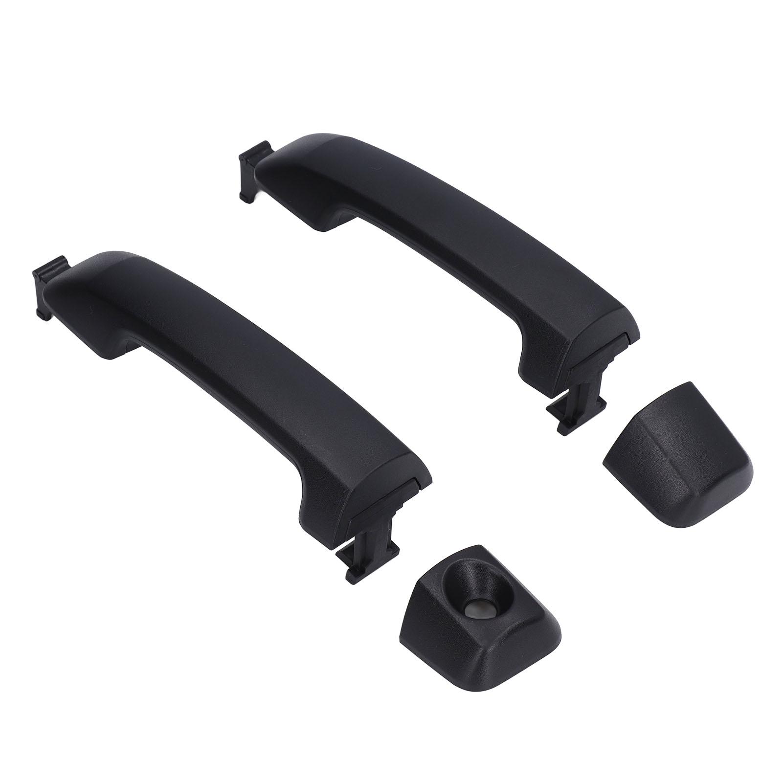 

2pcs Outer Exterior Outside Door Handle 69210‑0C010 Black Car Accessories Replacement for FJ CRUISER 2007‑2014