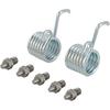 CRF50 Foot Pegs,CRF 50 Footpegs 2025 2024-2013 Dirt Pit Bike,CNC Aluminum AlloyMotorcycle,Wider Platform,Black