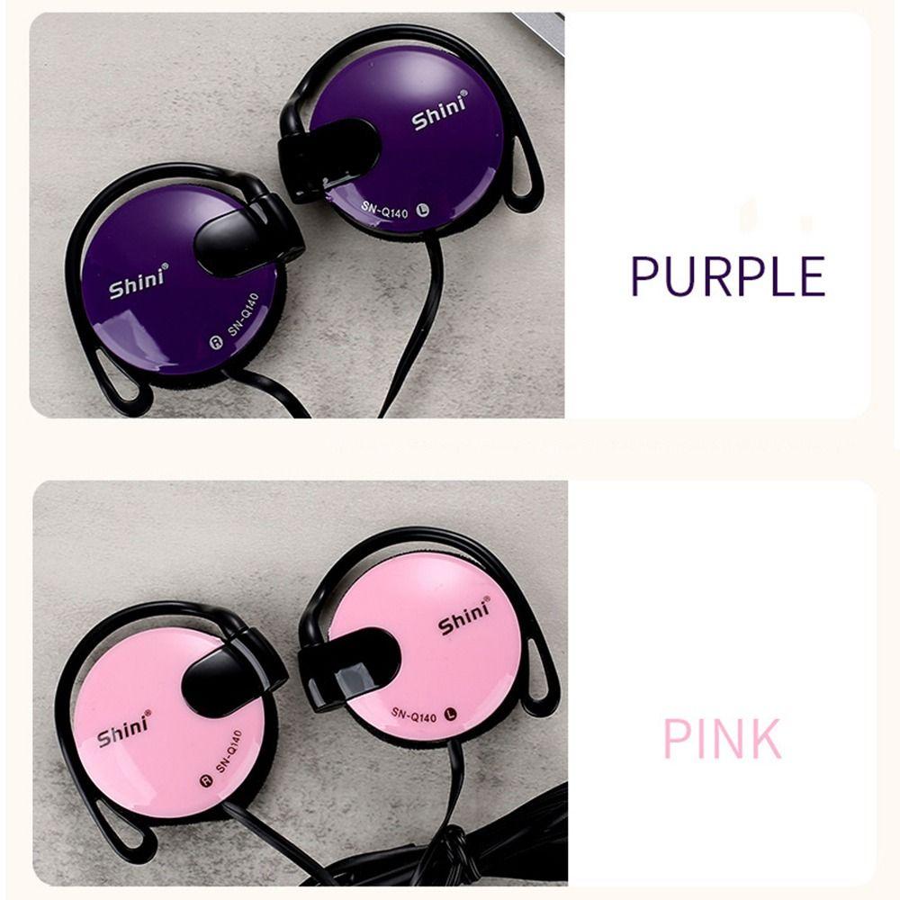 Multiple Color Stereo Sport 3.5mm Ear Hook Headphone Earphone Headset
