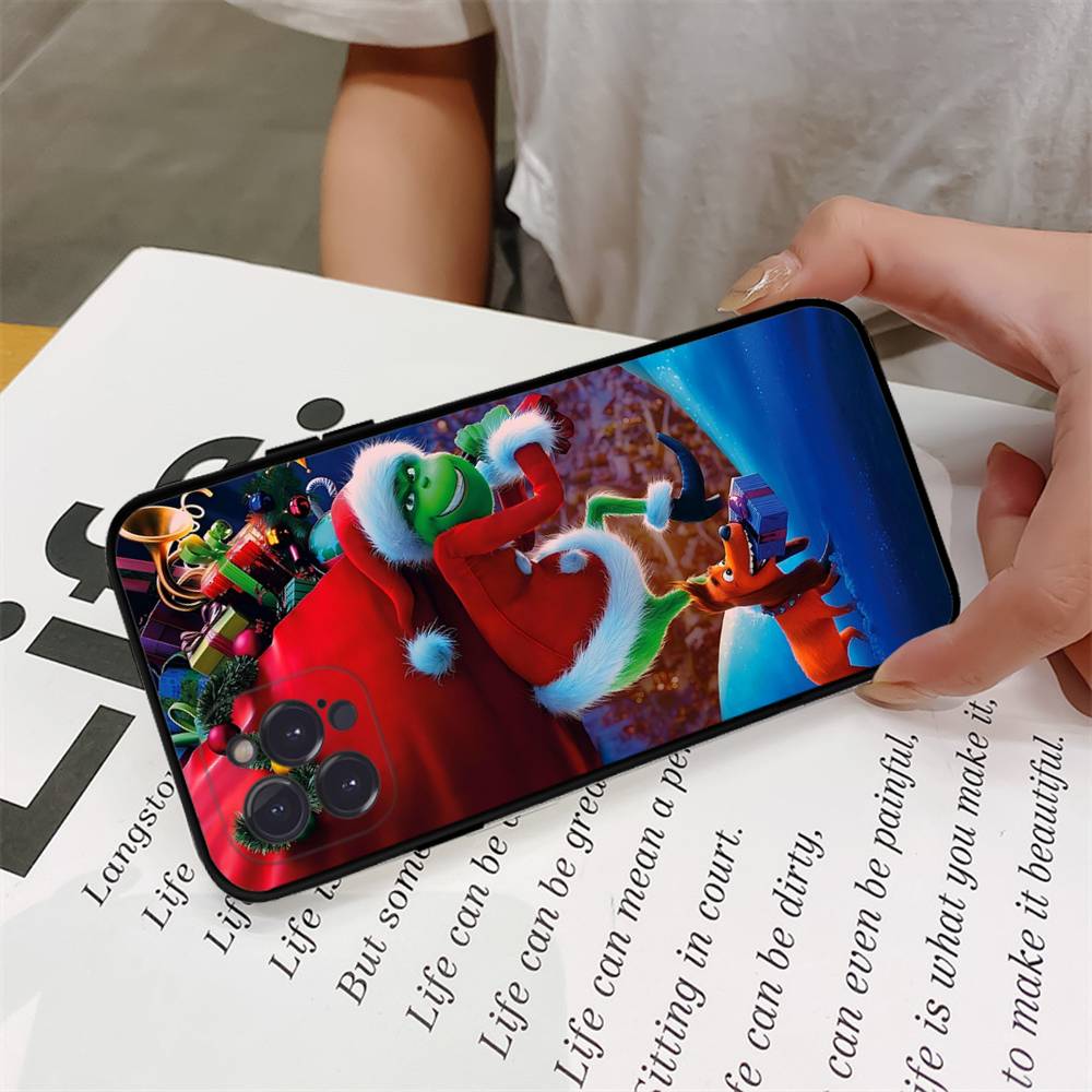

C-Christmas G-Green M-Monsters Phone Case For IPhone 16 17 Air 15 14 13 12 11 Pro Max 16E Plus Fundas iPhone 14