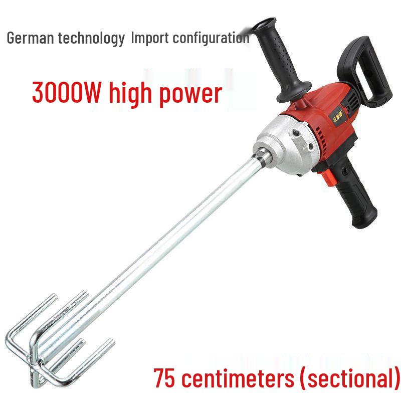 Multifunctional Industrial Mixer: Mortar, Cement, Paint, Putty & Water Drill