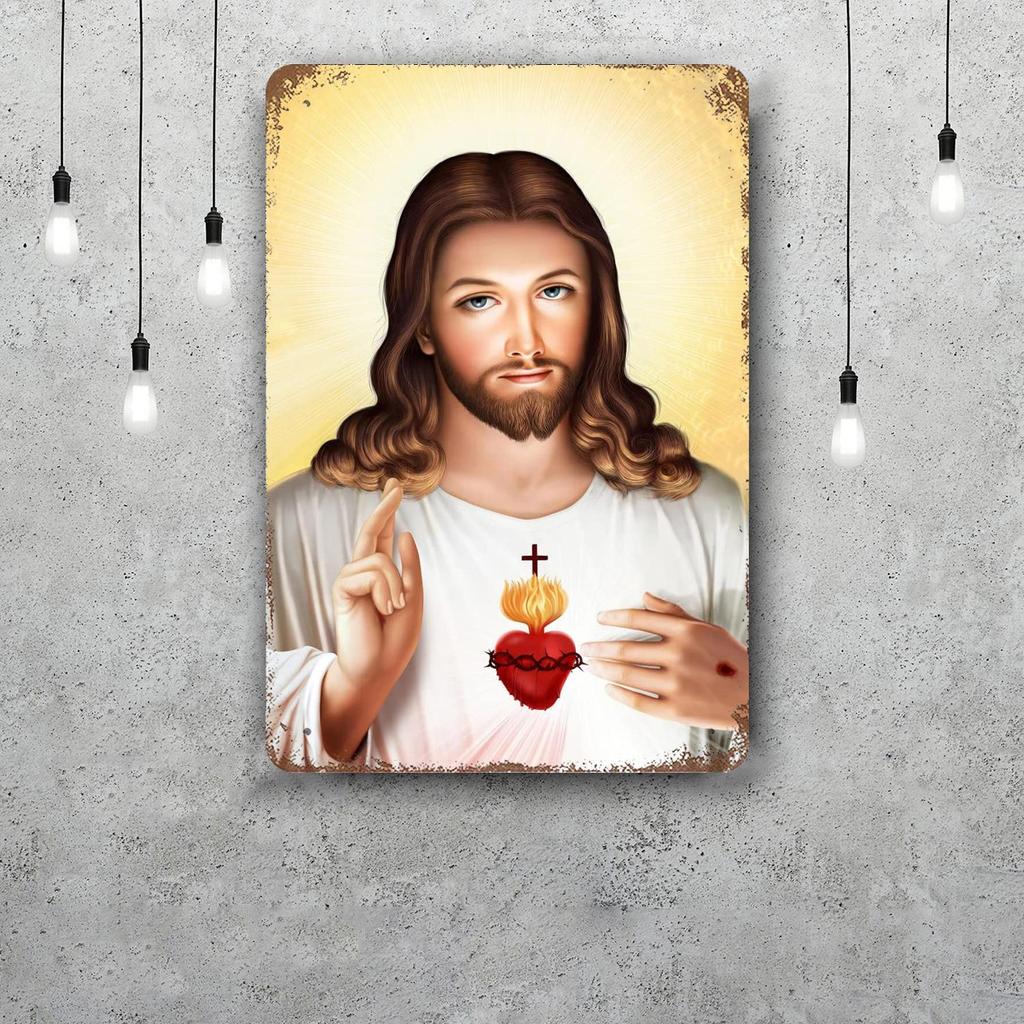 Jesu Metal Signs wall decor Vintage Tin Signs Captain Metal Poster Decor for Bar Pub Club Wall Decoration
