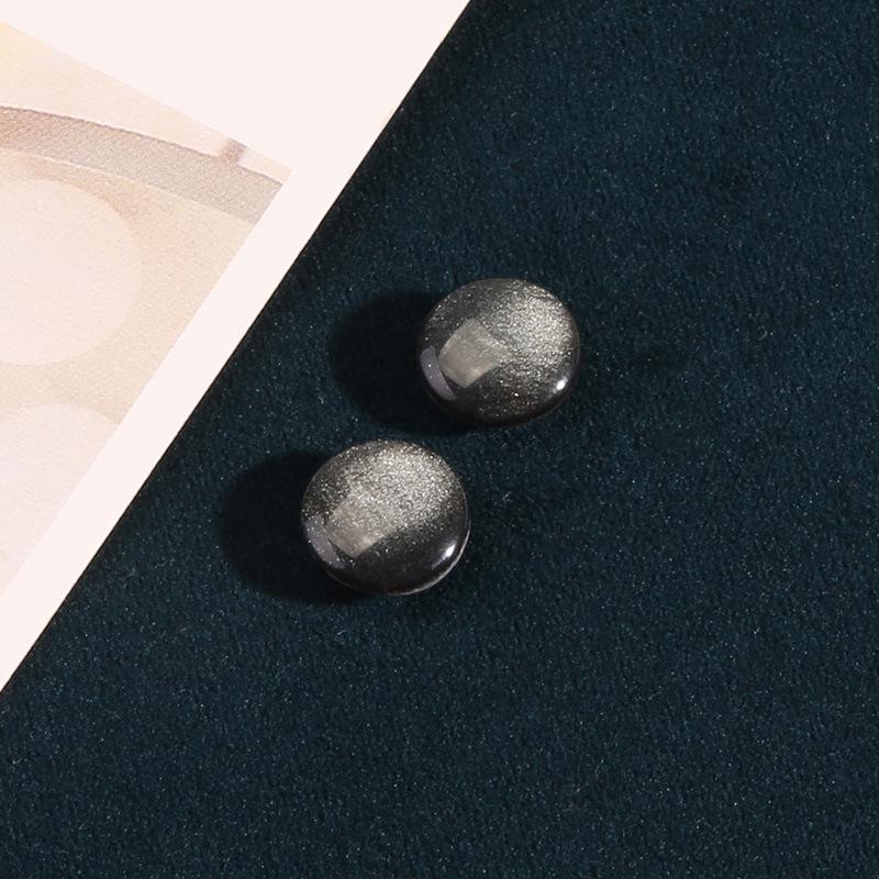 Harz Perlmutt Hemdknöpfe Damenbekleidung Oberteil Hemd Strickjacke Chiffonhemd Exquisite High-End Knöpfe Runde Knöpfe