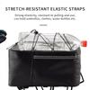 12L Touring Pannier with Rain Cover Travel Bag Durable Bicycle Rear Seat Bag  Bicycle