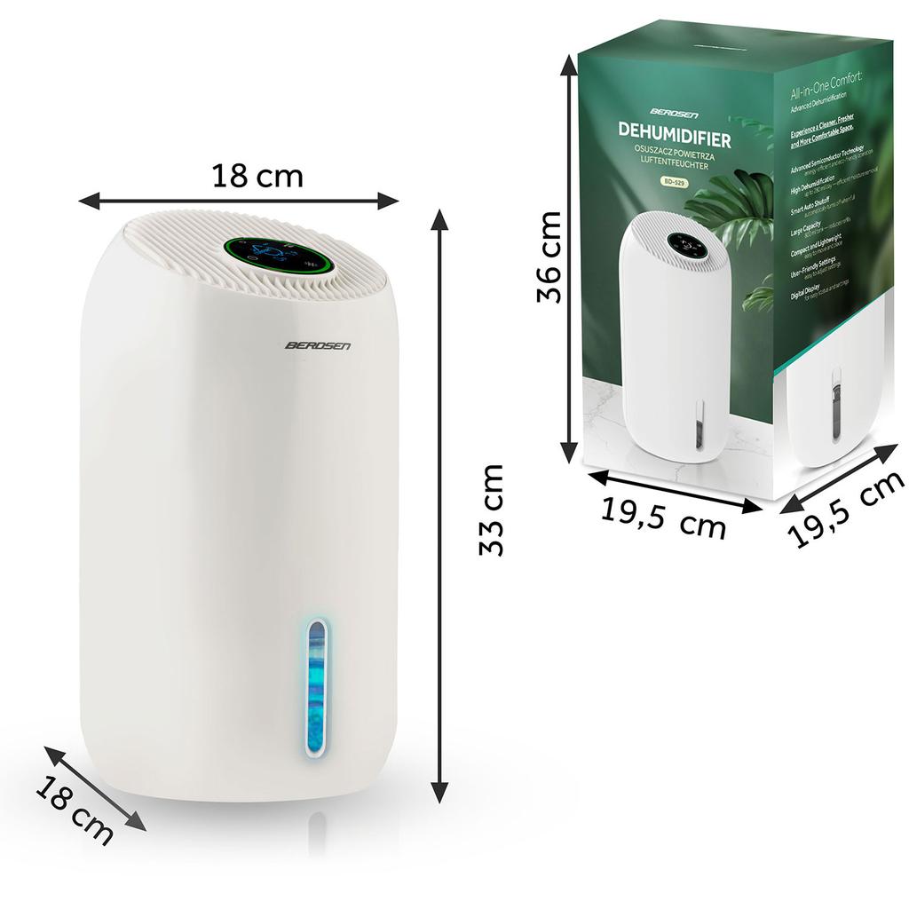 Berdsen Bd-529 Air Dehumidifier - Moisture Absorber