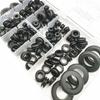 180Pcs Rubber Grommets Sealing Rings Assortment of Rubber Washers for Wires Plugs Cables