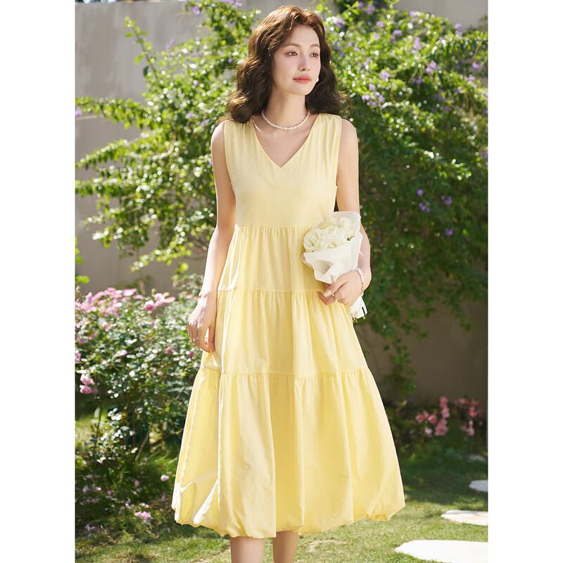 Mokana Sweet Tea Break Sleeveless Midi Dress