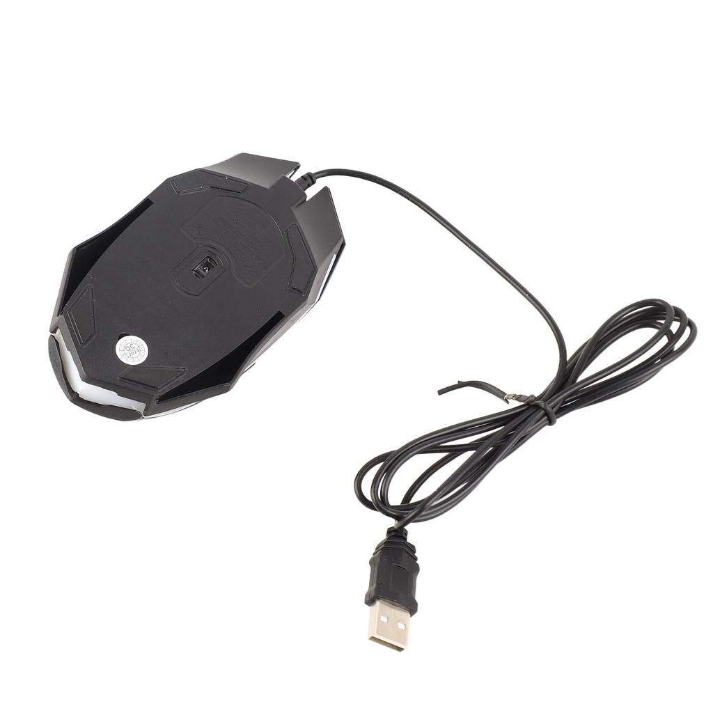RGB Gaming Mouse 800 1200 DPI Sensitive USB Gaming Mouse Wired for Desktop Computers Laptops