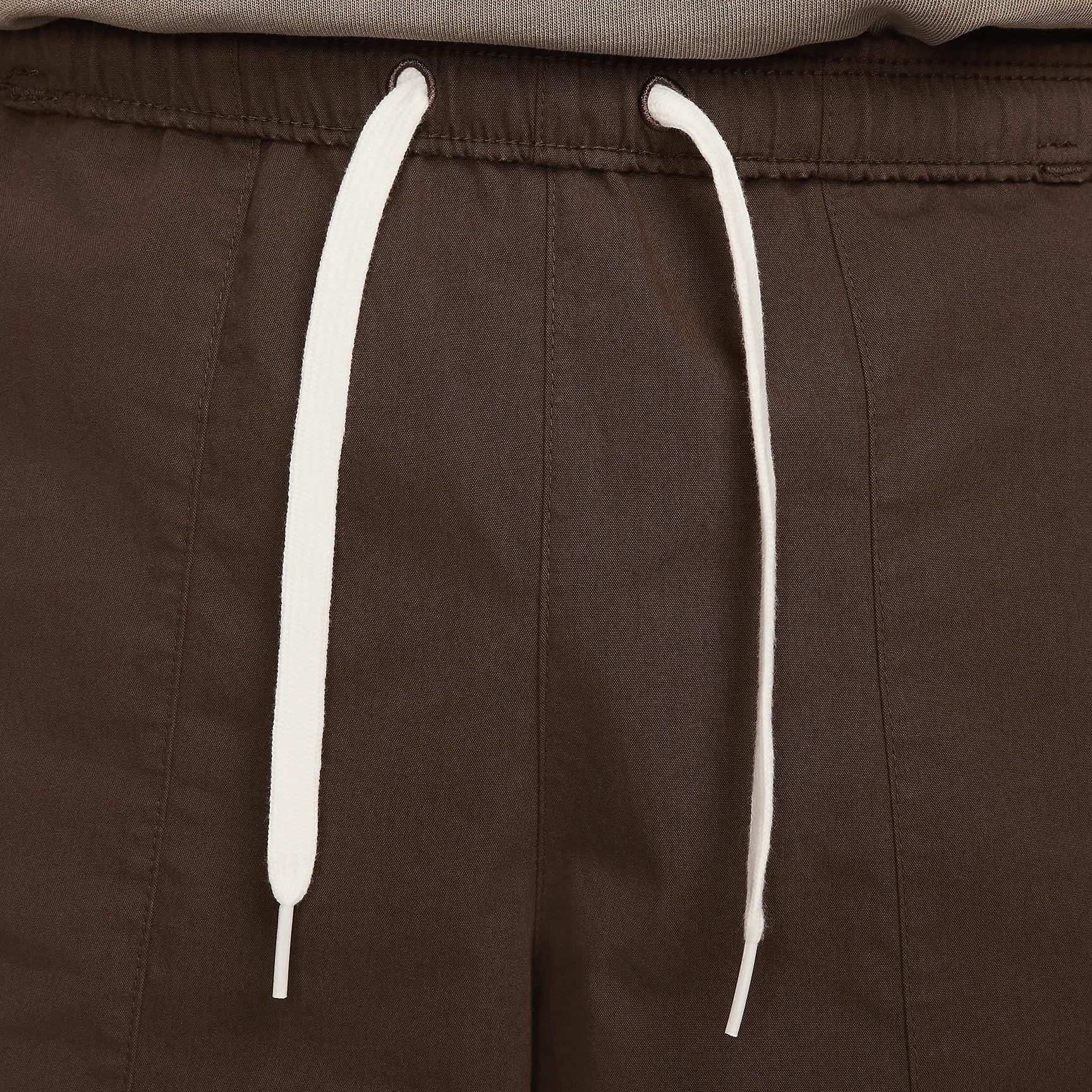 

Nike Эластичные однотонные карманные повседневные шорты мужские шорты барочно-коричневые FN3217-237 L