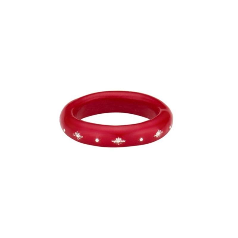 Nff Dazzling Sky Ring-red