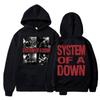 Rock Band System of A Down Graphic Hoodies Men Women Vintage Metal Popular Long Sleeve Oversized Fleece Hipster Hoody Sweatshirt