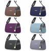 Korean Style Zipper Dumpling Bag Large Capacity Sports Crossbody Bag Nylon Shoulder Bag  Outdoor