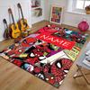 Custom Spider Man Mat Personalized Name, Polyester Washable Indoor Entryway Rug, Gift for Christmas, Easter, Thanksgiving Day