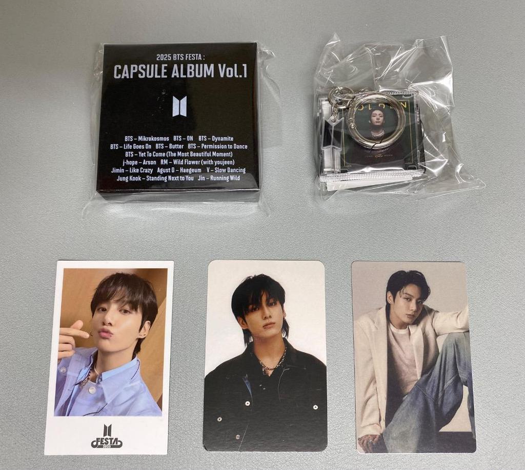 [USED] BTS FESTA 2025 CAPSULE ALBUM Jungkook