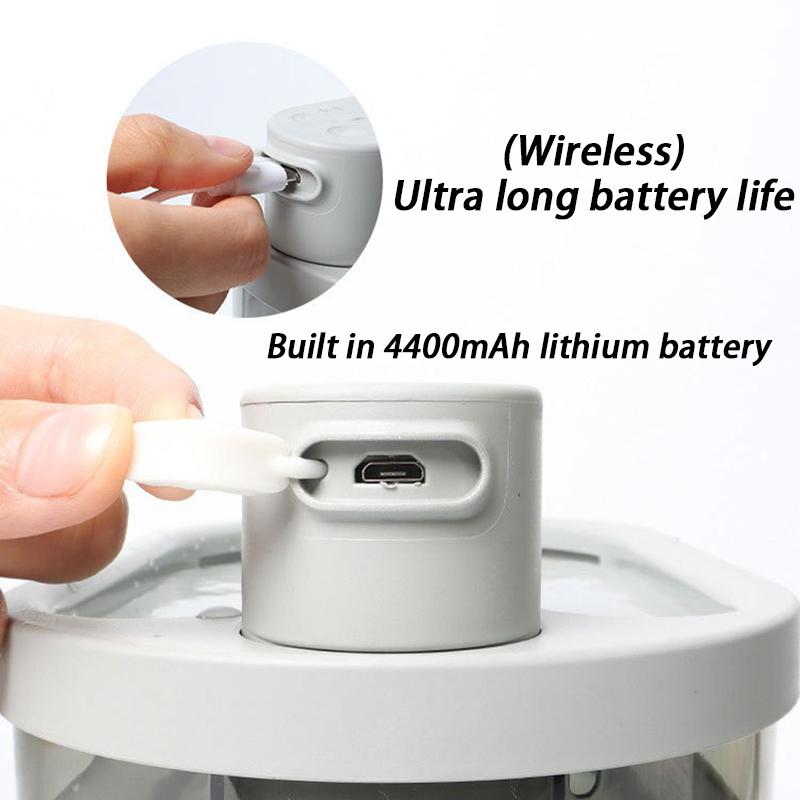 2200ML Wireless Pet Water Dispenser Intelligent Sensing Pet Water Fountain Automatic Circulation Filtration Cat Drinker Supplies