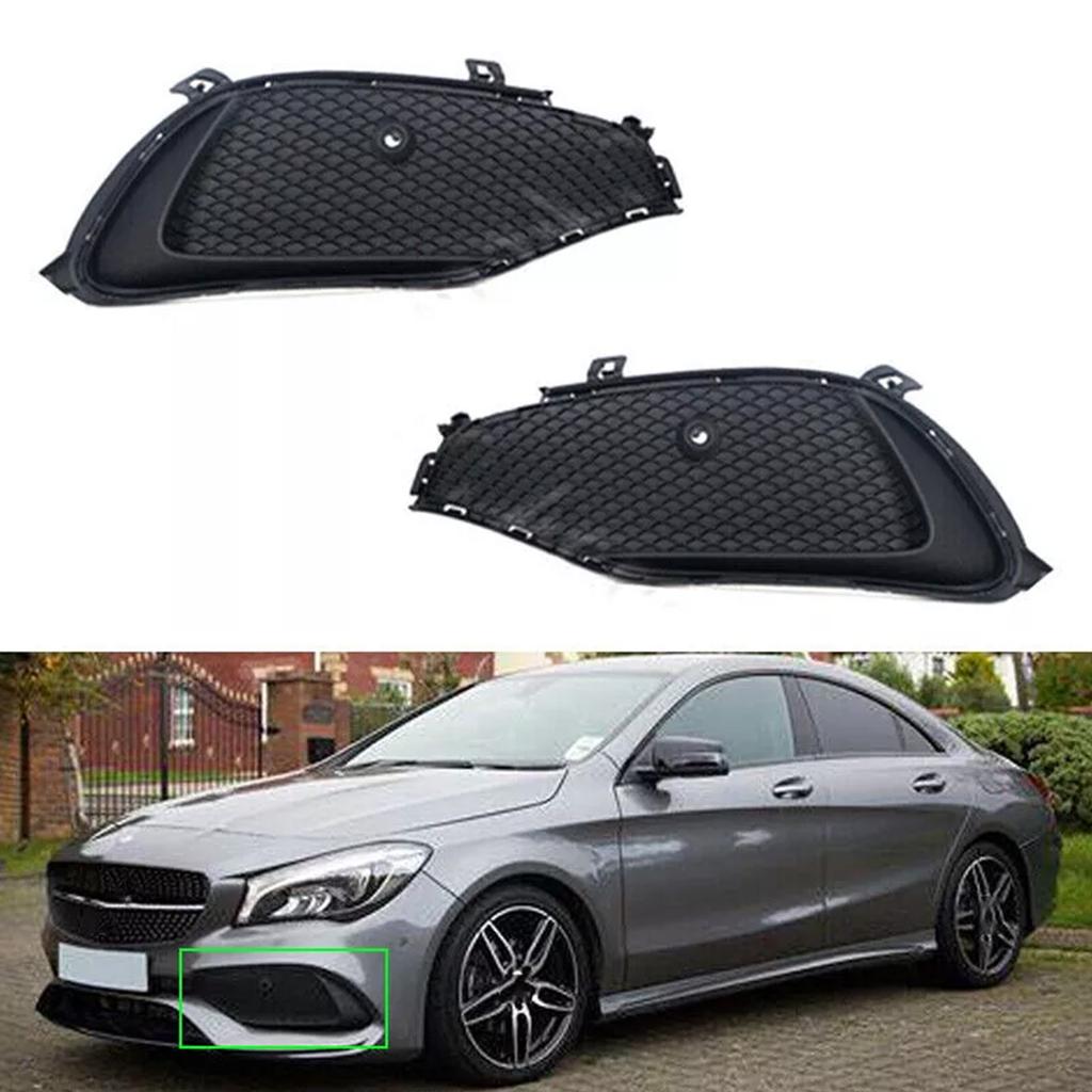 1 Pair Replacement Fog Light Cover Front Bumper Grille for CLA180 CLA200 CLA250 W117 Car Accessory 1178857500 1178857600
