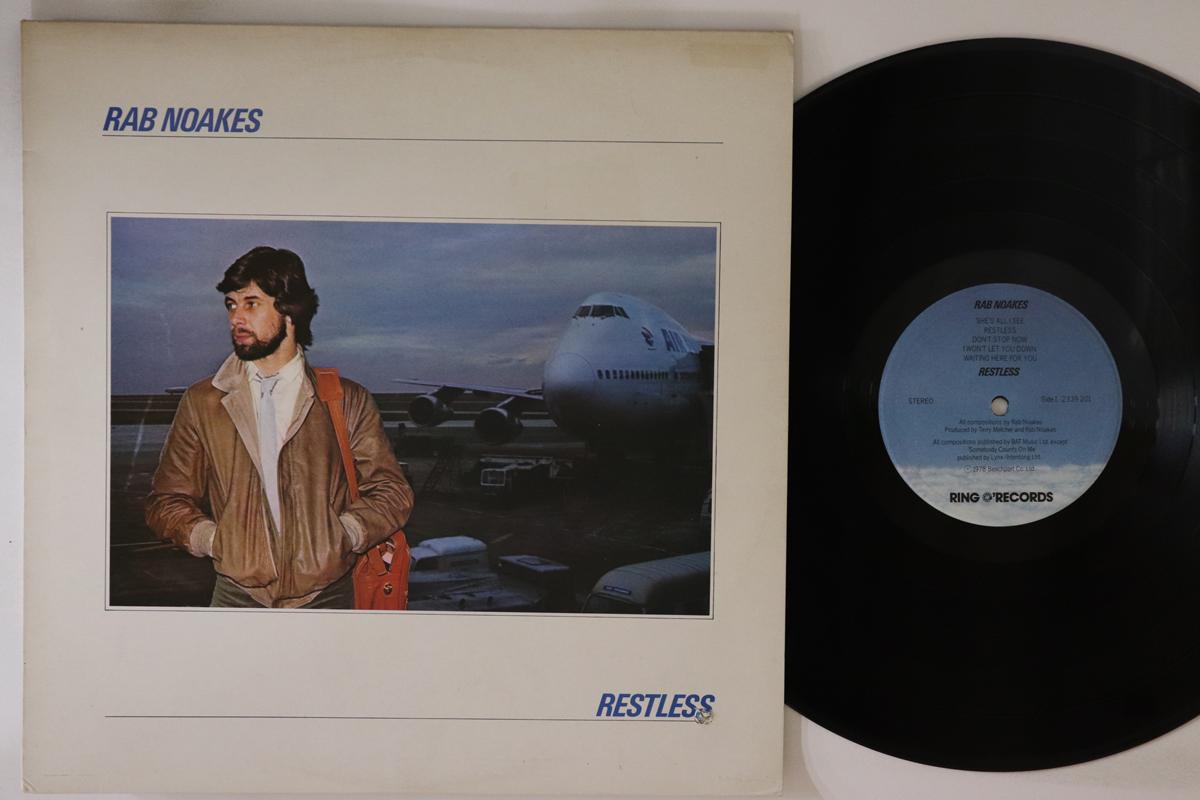 

LP Record RAB NOAKES Restless 2339201 RING ORECORDS 1978 UK Rock Used
