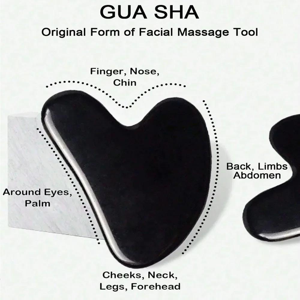 3Pcs Face Massager Kit Ice Face Roller Gua Sha Board Facial Massage Roller Face Lifting Contouring Tools Beauty Skin Care Tools