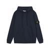 Stone Island Compass Patch Basic Hoodless Sweatshirt Loose Fit Men Women Casual Daily Wear