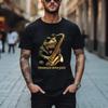 Toadally Into Jazz Frog Playing Saxophone T Shirt Music Vintage Graphic Versatile Slightly Casual Top For Everyday Wear