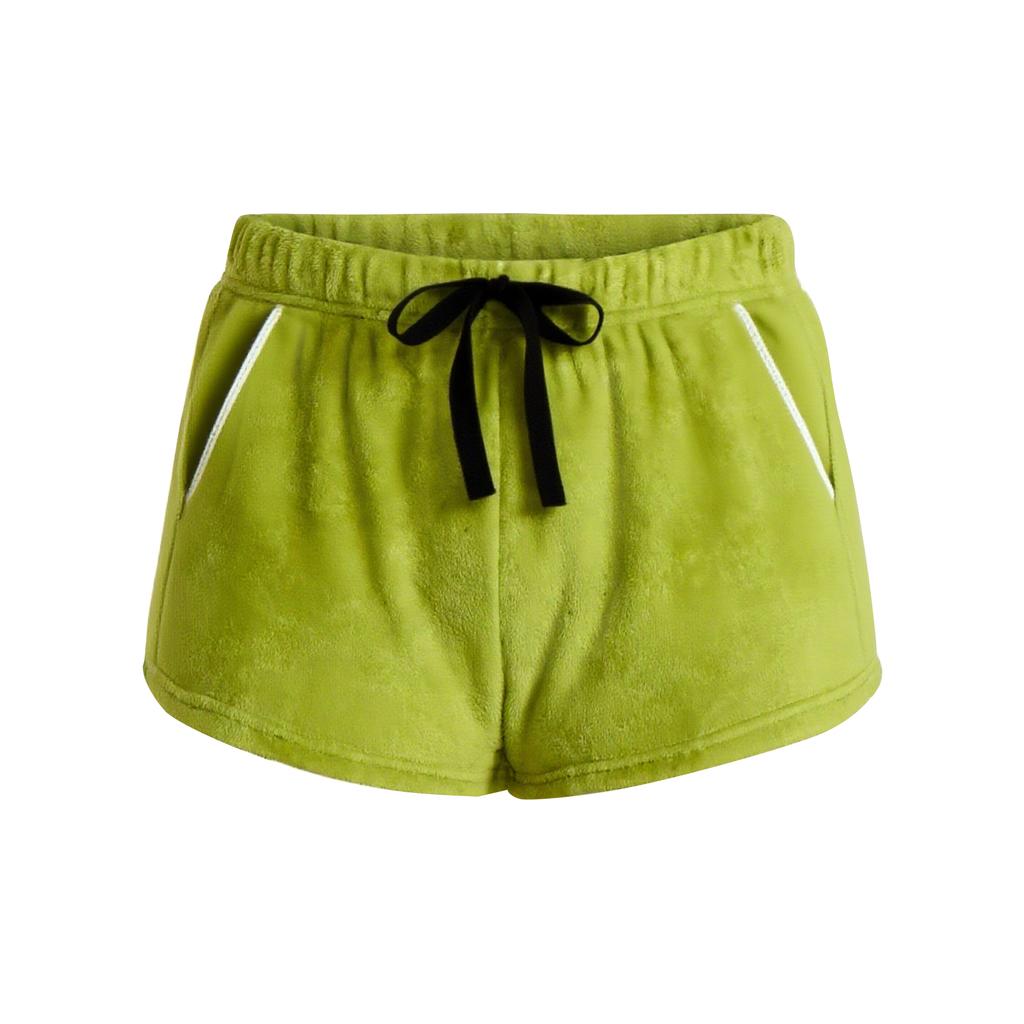 Women's Stretch Shorts Regular Fit Hiking Shorts Casual Sports Shorts Fleece Pants Large Shorts