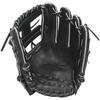 Mizuno Baseball Glove Size 9 Teen Age Hardball Infielders Right-Handed Black