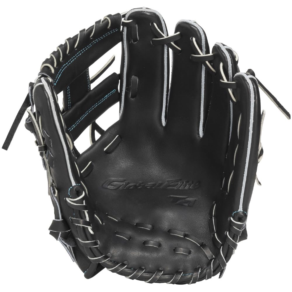 Mizuno Baseball Glove Size 9 Teen Age Hardball Infielders Right-Handed Black