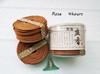 Natrual 48ring/box sandalwood incense coils with mini metal incense holder household Fragrance indian busshist Lavender