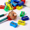 40pcs/80pcs Color Geometry Sharpener - Mini Handheld, Perfect for Party Gifts, Goodies Bags, Prizes And School Supplies