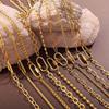 Gold Filled Personalized Lock Shaped DIY Layering Jewelry for Women  Stainless Steel Trendy Waterproof Link Bracelet