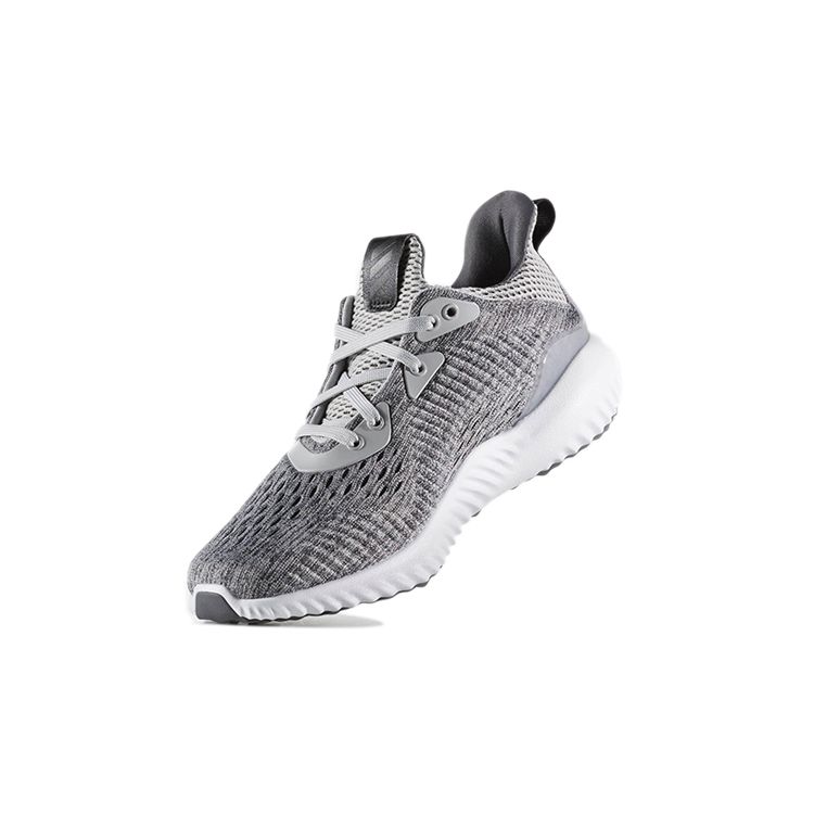 adidas Alphabounce EM J Grau Weiß Kinder Sneaker Grau-Fünf Grau-Zwei BY3423