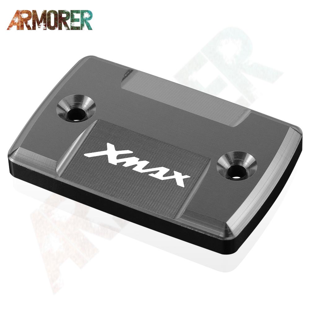 XMAX 125 200 300 Fluid Reservoir Cover For X-MAX 125 XMAX 250 X MAX 300 Motorcycle Accessories Brake Fluid Tank Cap 2017