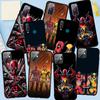 Phone Case for Samsung Galaxy S25 S23 S22 S24 Ultra FE A05 A06 A15 A16 A36 A37 A35 A54 A55 A56 A57 A25 A26 A53 Marvel Deadpool Comics Wolverine Cover
