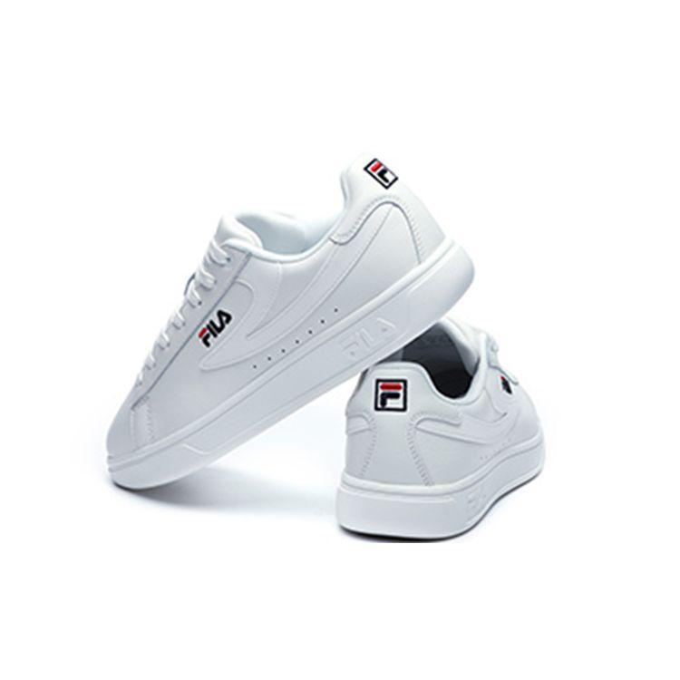 FILA Heritage-FHT Casual Shock Absorbing Durable Low-Top Skate Shoes Men sneakers FILA-White F12M141222FWT