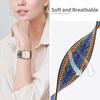 Cinturino in Nylon a Passante per Apple Watch Band 45mm 44mm 42mm 40mm 41mm 46mm Bracciale iWatch Serie 11 10 9 8 7 6 5 SE Ultra 3 49mm Cinturino