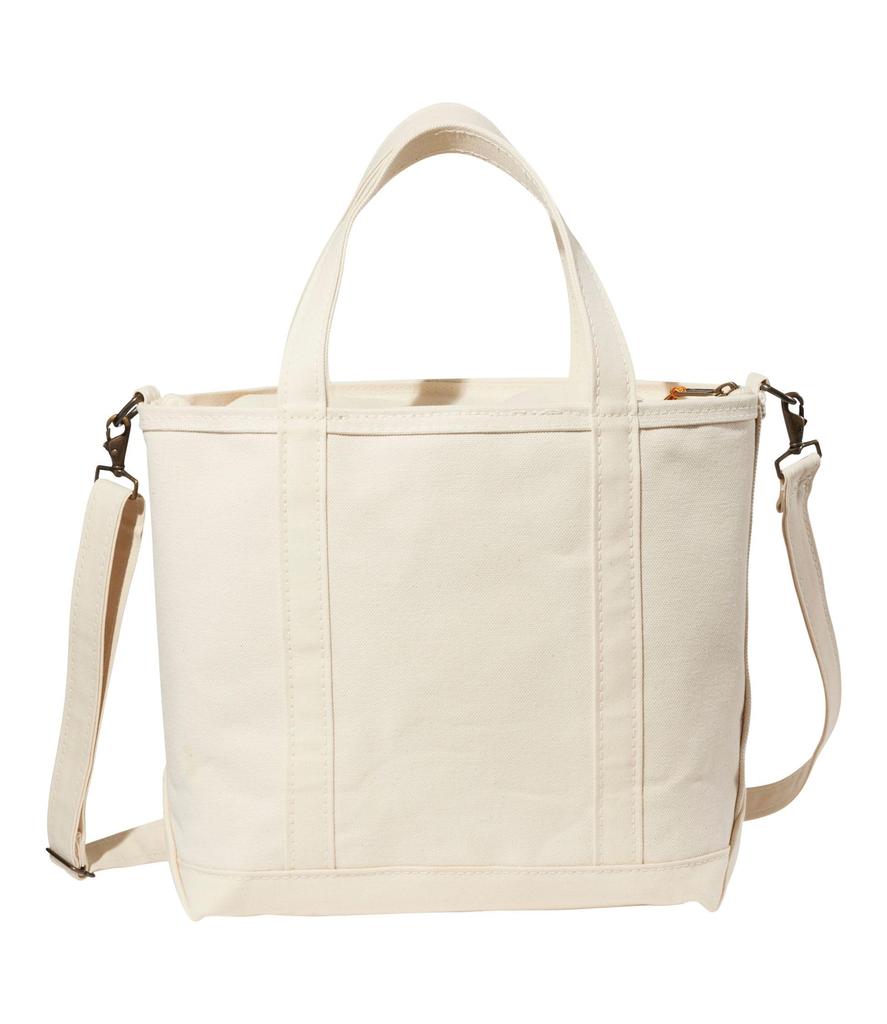LL Bean Bolsa Tote para Barco, Transversal, Média, Tamanho Único, Branco Natural, 1000259654
