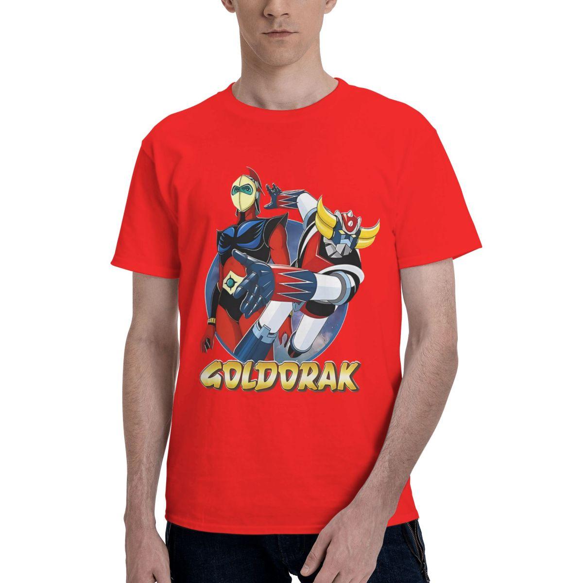 

Actarus Goldrake Anime 100 Cotton Casual Breathable Confortable Tshirt High End Mens Clothing Clothes Men S